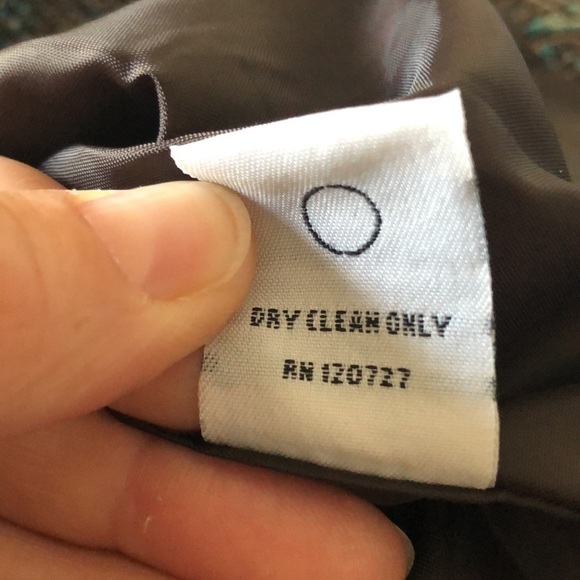 NEW VTG Harve Benard Tapestry Long Sleeve Y2K Career Suit Blazer Size 10P Jacket - Picture 15 of 16